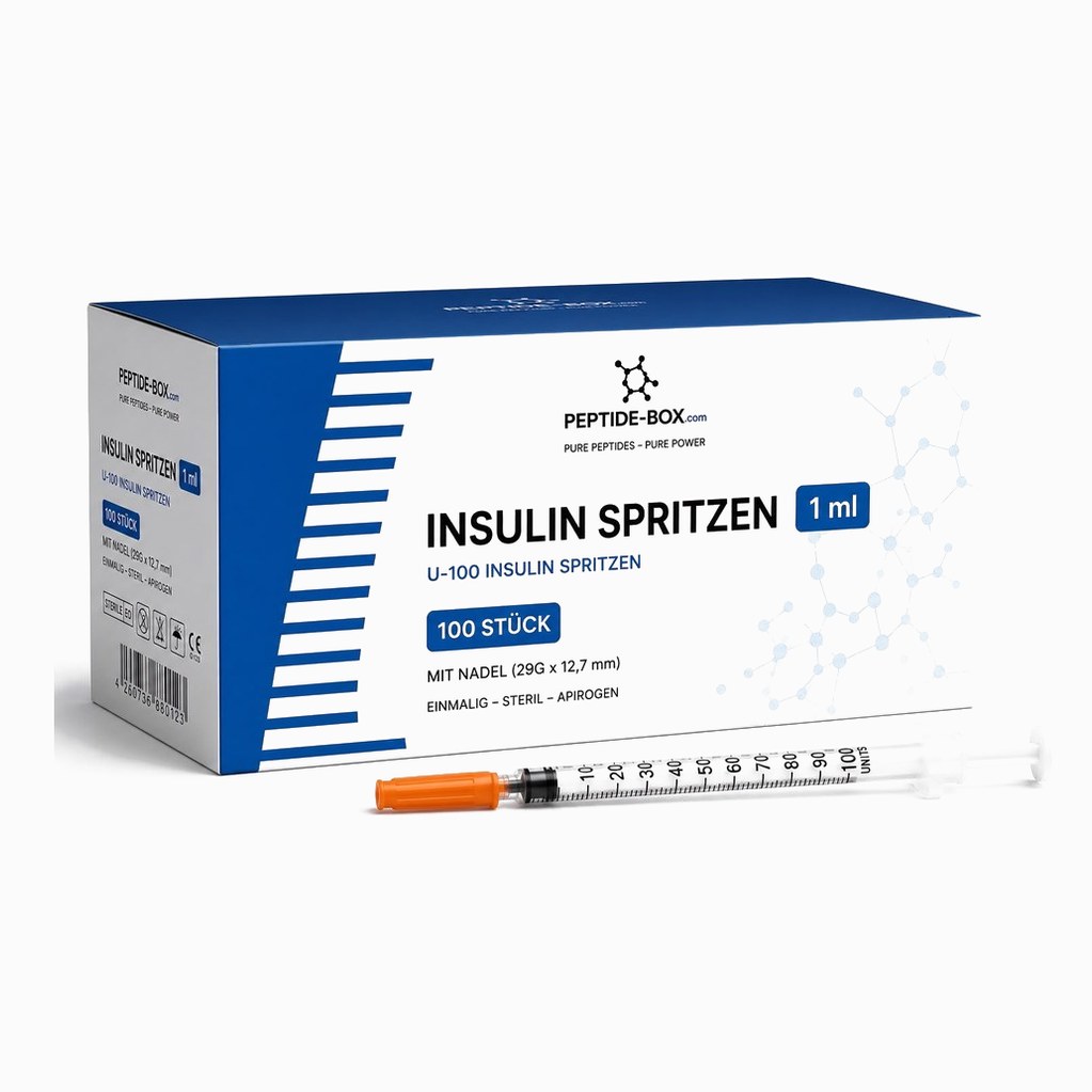 Insulin-Spritzen Box – 100 Stück — Research Material